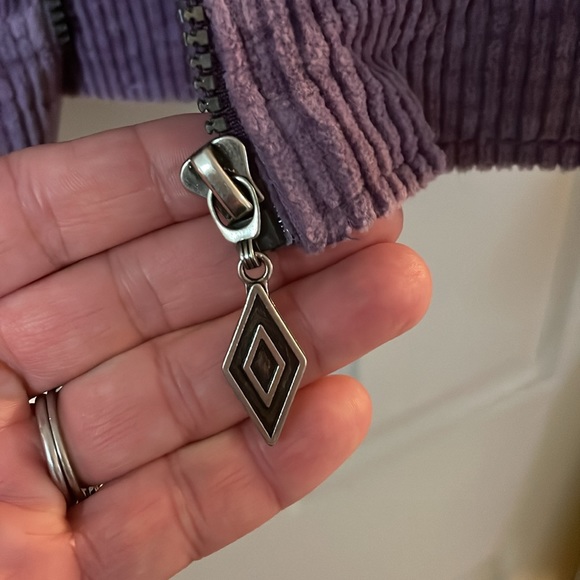 Alfred Dunner petite 16p corduroy zip up jacket - Picture 6 of 10